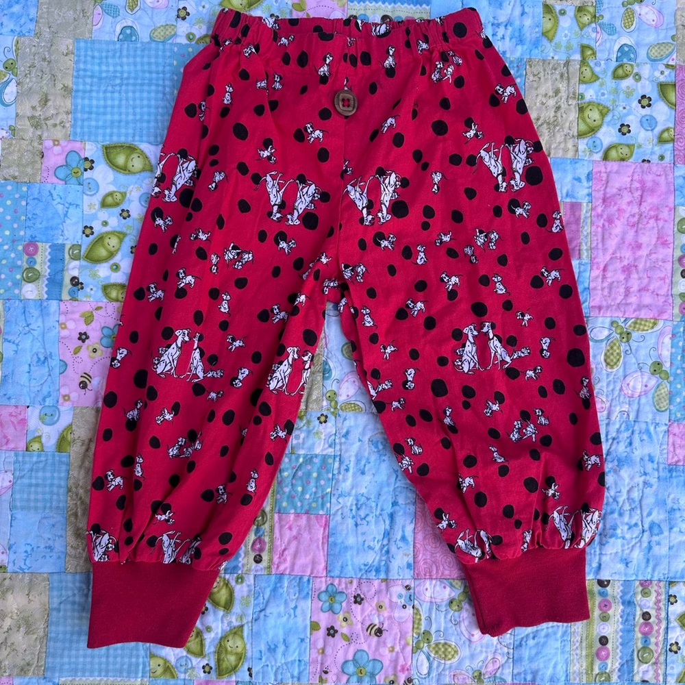 Handmade 101 Dalmatians pants